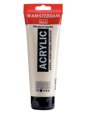 Royal Talens Amsterdam Standard Series Acrylverf Tube 250 ml - Napelsgeel Rood Licht 292 Royal Talens Amsterdam Standard Series Acrylverf Tube 250 ml - Napelsgeel Rood Licht 292
