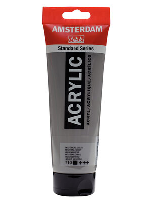 Royal Talens Amsterdam Standard Series Acrylverf Tube 250 ml - Neutraalgrijs 710 Royal Talens Amsterdam Standard Series Acrylverf Tube 250 ml - Neutraalgrijs 710