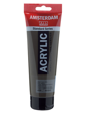 Royal Talens Amsterdam Standard Series Acrylverf Tube 250 ml - Omber Naturel 408 Royal Talens Amsterdam Standard Series Acrylverf Tube 250 ml - Omber Naturel 408
