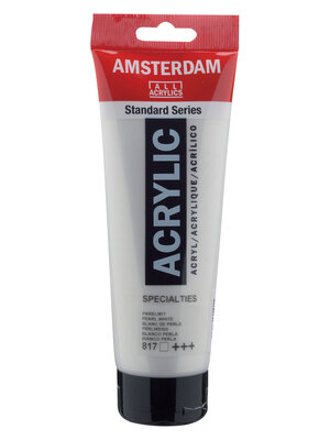 Royal Talens Amsterdam Standard Series Acrylverf Tube 250 ml - Parelwit 817 Royal Talens Amsterdam Standard Series Acrylverf Tube 250 ml - Parelwit 817