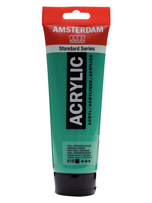 Royal Talens Amsterdam Standard Series Acrylverf Tube 250 ml - Paul Veronesegroen 615 Royal Talens Amsterdam Standard Series Acrylverf Tube 250 ml - Paul Veronesegroen 615