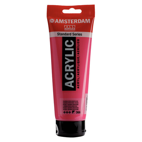 Royal Talens Amsterdam Standard Series Acrylverf Tube 250 ml - Quinacridoneroze 366