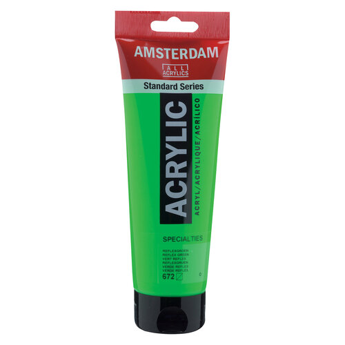 Royal Talens Amsterdam Standard Series Acrylverf Tube 250 ml - Reflexgroen 672