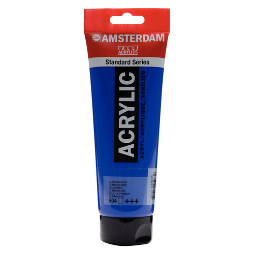 Royal Talens Amsterdam Standard Series Acrylverf Tube 250 ml - Ultramarijn 504