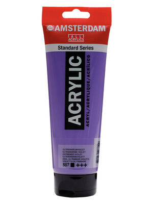 Royal Talens Amsterdam Standard Series Acrylverf Tube 250 ml - Ultramarijnviolet 507