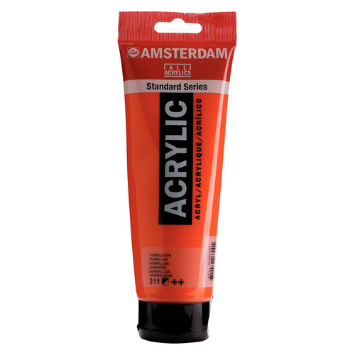 Royal Talens Amsterdam Standard Series Acrylverf Tube 250 ml - Vermiljoen 311