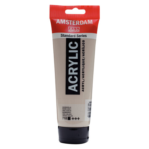 Royal Talens Amsterdam Standard Series Acrylverf Tube 250 ml - Warmgrijs 718