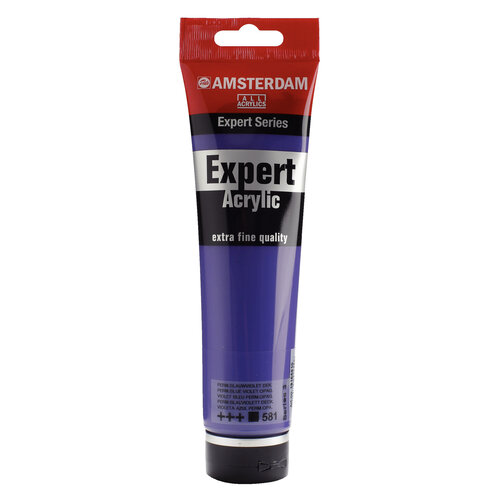Royal Talens Amsterdam Expert Series Acrylverf Tube 150 ml - Permanentblauwviolet Dekkend 581