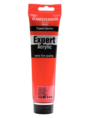Royal Talens Amsterdam Expert Series Acrylverf Tube 150 ml - Pyrrolerood 315