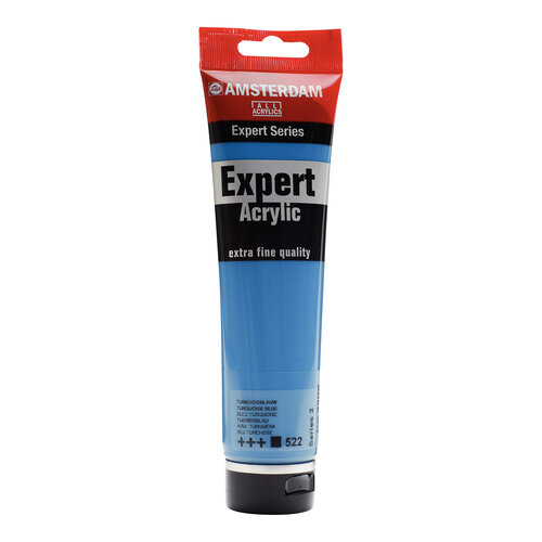 Royal Talens Amsterdam Expert Series Acrylverf Tube 150 ml - Turkooisblauw 522
