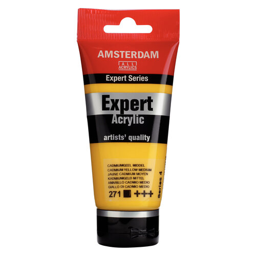 Royal Talens Amsterdam Expert Series Acrylverf Tube 75 ml - Cadmiumgeel Middel 271 Royal Talens Amsterdam Expert Series Acrylverf Tube 75 ml - Cadmiumgeel Middel 271