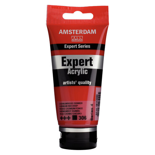 Royal Talens Amsterdam Expert Series Acrylverf Tube 75 ml - Cadmiumrood Donker 306