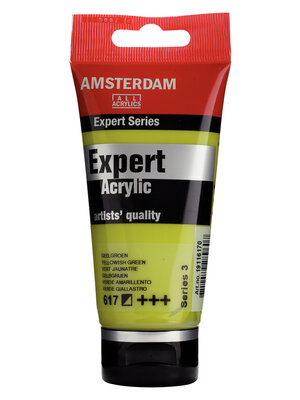 Royal Talens Amsterdam Expert Series Acrylverf Tube 75 ml - Geelgroen 617 Royal Talens Amsterdam Expert Series Acrylverf Tube 75 ml - Geelgroen 617