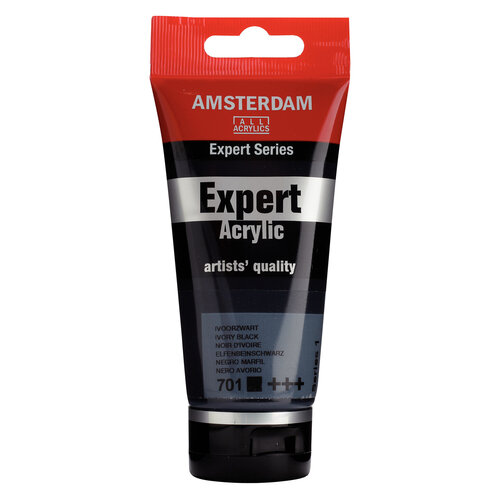 Royal Talens Amsterdam Expert Series Acrylverf Tube 75 ml - Ivoorzwart 701