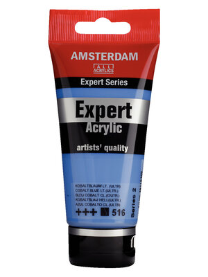 Royal Talens Amsterdam Expert Series Acrylverf Tube 75 ml - Kobaltblauw Licht (Ultramarijn) 516 Royal Talens Amsterdam Expert Series Acrylverf Tube 75 ml - Kobaltblauw Licht (Ultramarijn) 516