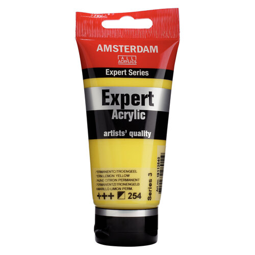 Royal Talens Amsterdam Expert Series Acrylverf Tube 75 ml - Permanent Citroengeel 254