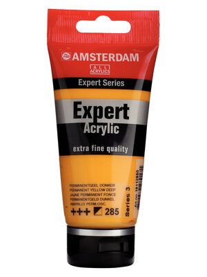Royal Talens Amsterdam Expert Series Acrylverf Tube 75 ml - Permanentgeel Donker 285