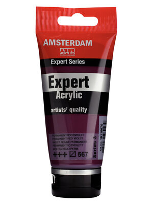 Royal Talens Amsterdam Expert Series Acrylverf Tube 75 ml - Permanentroodviolet 567 Royal Talens Amsterdam Expert Series Acrylverf Tube 75 ml - Permanentroodviolet 567