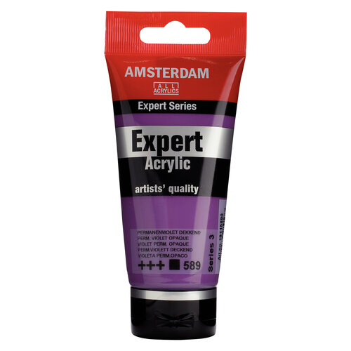 Royal Talens Amsterdam Expert Series Acrylverf Tube 75 ml - Permanentviolet Dekkend 589