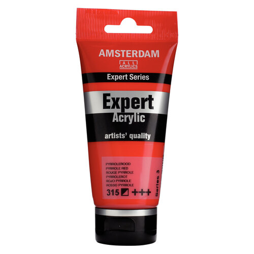 Royal Talens Amsterdam Expert Series Acrylverf Tube 75 ml - Pyrrolerood 315
