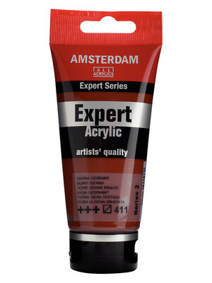 Royal Talens Amsterdam Expert Series Acrylverf Tube 75 ml - Sienna Gebrand 411 Royal Talens Amsterdam Expert Series Acrylverf Tube 75 ml - Sienna Gebrand 411