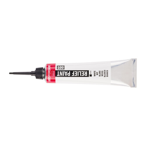 Royal Talens Amsterdam Reliëf Verf Tube 20 ml - Wit 100