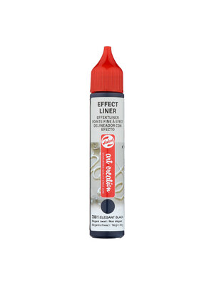 Royal Talens Talens Art Creation Effectliner 28 ml - Elegant Zwart 7001