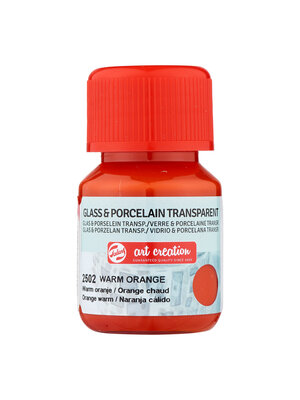 Royal Talens Glas & Porselein - 30 ml - Warm Oranje 2502 - Transparant Royal Talens Glas & Porselein - 30 ml - Warm Oranje 2502 - Transparant