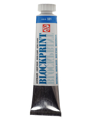 Talens Blockprint - 20 ml - Lichtblauw 501 Talens Blockprint - 20 ml - Lichtblauw 501