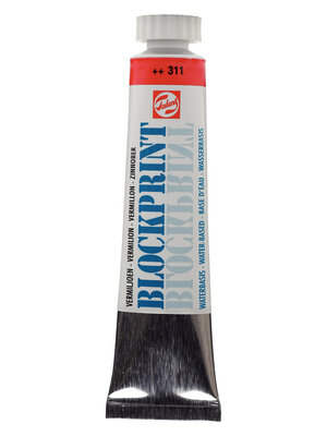 Talens Blockprint - 20 ml - Vermiljoen 311 Talens Blockprint - 20 ml - Vermiljoen 311