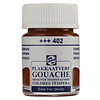 Talens Gouache Extra Fine Quality Fles 16 ml - Donkerbruin 402 Talens Gouache Extra Fine Quality Fles 16 ml - Donkerbruin 402