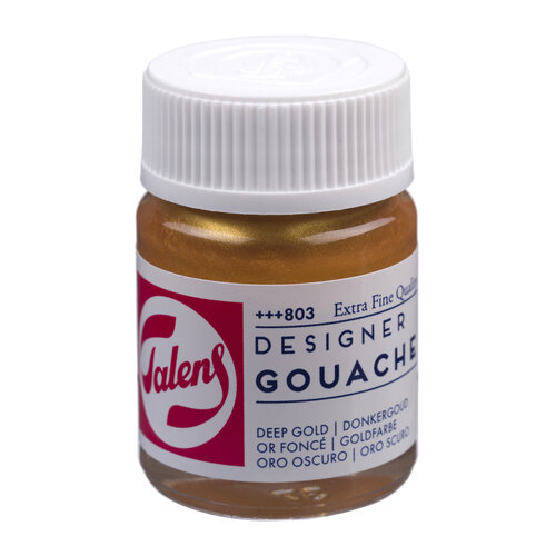 Talens Gouache Extra Fine Quality Fles 16 ml - Donkergoud 803
