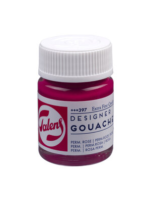 Talens Gouache Extra Fine Quality Fles 16 ml - Permanentroze (Magenta) 397