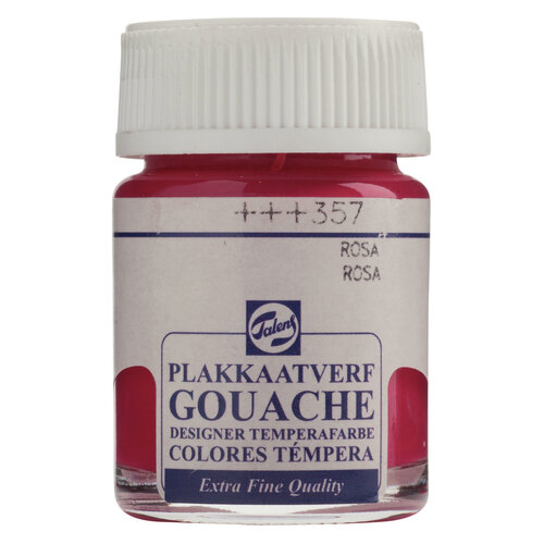 Talens Gouache Extra Fine Quality Fles 16 ml - Roze 357 Talens Gouache Extra Fine Quality Fles 16 ml - Roze 357