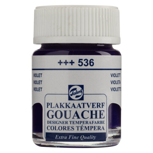 Talens Gouache Extra Fine Quality Fles 16 ml - Violet 536 Talens Gouache Extra Fine Quality Fles 16 ml - Violet 536