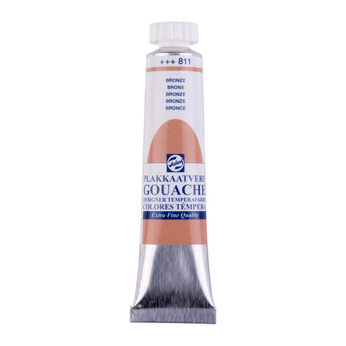 Talens Gouache Extra Fine Quality Tube 20 ml - Brons 811 Talens Gouache Extra Fine Quality Tube 20 ml - Brons 811