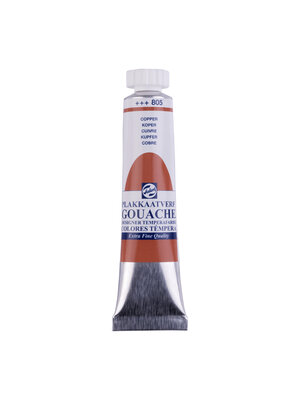 Talens Gouache Extra Fine - 20 ml - Koper 805 Talens Gouache Extra Fine - 20 ml - Koper 805