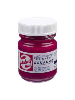 Talens Gouache Extra Fine Quality Fles 50 ml - Permanentroze (Magenta) 397