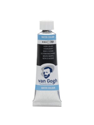 Van Gogh Aquarelverf - tube - Ivoorzwart 701 Van Gogh Aquarelverf - tube - Ivoorzwart 701