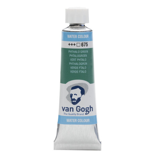 Van Gogh Aquarelverf Tube 10 ml - Phtalogroen 675 Van Gogh Aquarelverf Tube 10 ml - Phtalogroen 675