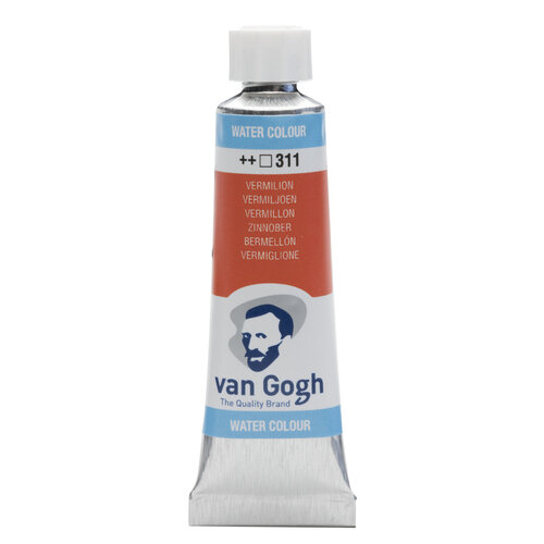 Van Gogh Aquarelverf Tube 10 ml - Vermiljoen 311 Van Gogh Aquarelverf Tube 10 ml - Vermiljoen 311