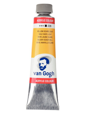 Van Gogh Acrylverf - 40 ml - Gele Oker Licht 228 Van Gogh Acrylverf - 40 ml - Gele Oker Licht 228