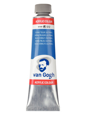 Van Gogh Acrylverf - 40 ml - Kobaltblauw (Ultramarijn) 512 Van Gogh Acrylverf - 40 ml - Kobaltblauw (Ultramarijn) 512