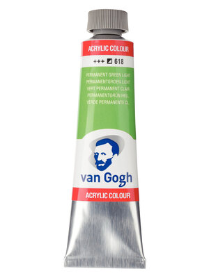 Van Gogh Acrylverf Tube 40 ml - Permanentgroen Licht 618