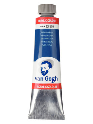 Van Gogh Acrylverf - 40 ml - Phtaloblauw (Primair) 570 Van Gogh Acrylverf - 40 ml - Phtaloblauw (Primair) 570