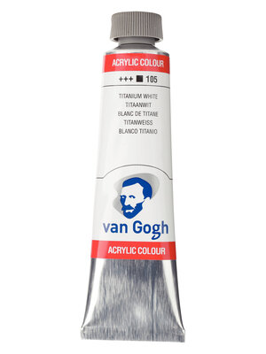 Van Gogh Acrylverf - 40 ml - Titaanwit 105 Van Gogh Acrylverf - 40 ml - Titaanwit 105
