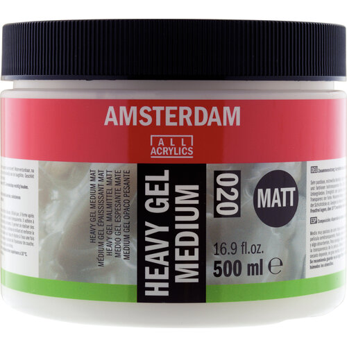 Royal Talens Amsterdam Heavy gel medium mat 020 - 500 ml