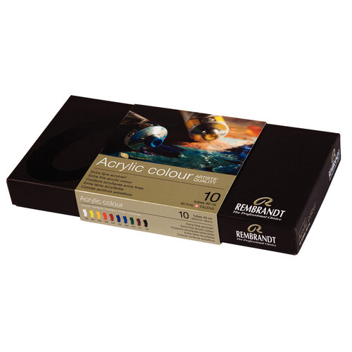 Rembrandt Acrylverf basisset - 10 x 40 ml Rembrandt Acrylverf basisset - 10 x 40 ml