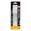 Sakura Gelly Roll - set van 3 witte gelpennen - 05, 08, 10 Sakura Gelly Roll - set van 3 witte gelpennen - 05, 08, 10