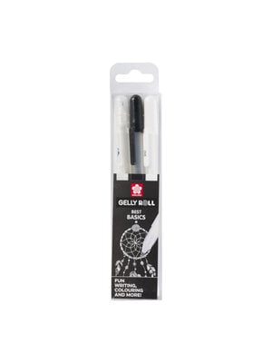 Sakura Gelly Roll - set van 3 - Clear, Zwart Wit